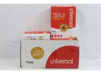 10 Reams Of Universal Copy Paper, 92 Brightness, 8-1/2 X 11, White, 5,000 Sheets