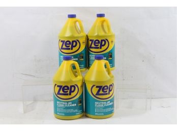 4 Gallons Of Zep Neutral PH Concentrate Floor Cleaner