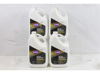 4 Gallons Of Clorox Urine Stain & Odor Remover.. Works On Hard & Soft Surfaces