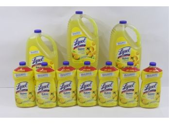 10 Bottles Of Lysol Clean & Fresh Multi-surface Cleaner