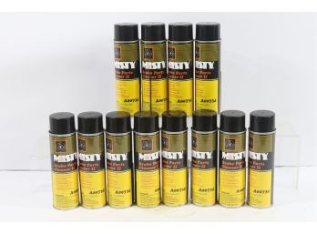 12 Cans Of AmRep Misty Brake Parts Cleaner 14 Oz