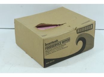 200 Boardwalk Foodservice Wipes 12'x21'  Pink