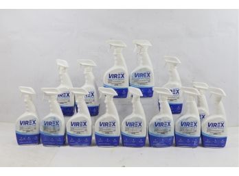 14 Bottles Virex All-Purpose Disinfectant Cleaner Citrus Scent, 32 Oz