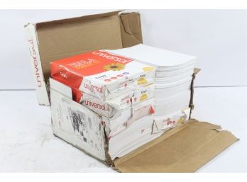 10 Reams Of Universal  8.5' X 11' Copy Paper, 5000 Sheets Per Carton