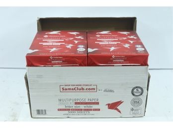 10 Reams Of Member's Mark Multipurpose Paper 20lb 500/Sheets Per Ream