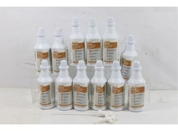 12 Bottles Of Maxim Banner Bio-enzymatic Cleaner With Spray Nozzle