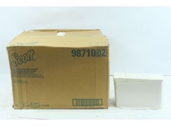 20 Packs Of Scott Tall-Fold 1-Ply Dispenser Napkins, White...500/sheets Per Pack