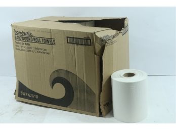 10 Rolls Of Boardwalk Hardwound Roll Towels 7.875' X 600ft