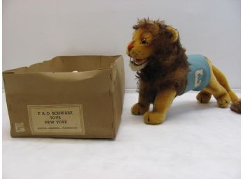 Vintage Steiff Lion FAO Shwartz