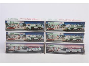 Lot Of 6 Hess Collector Trucks