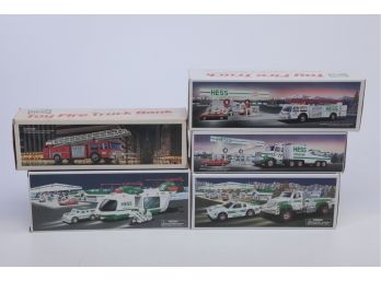 Lot Of 5 Hess Collector Cars And Trucks