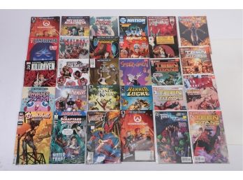 Assorted Comic Book Lot Teen Titans, Avengers, Batman, Etc.