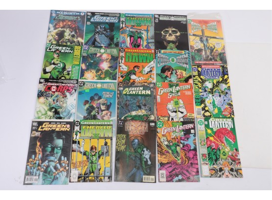 Comic Book Lot Of 19 Green Lantern Comics
