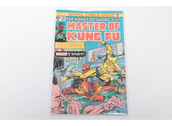 Master Of Kung Fu 28 Comic Book