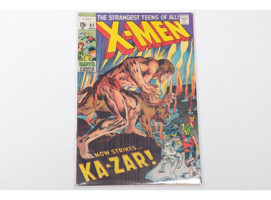 X-Men 62 Ka-Zar Neal Adams Cover 1st Savage Land Comic Book