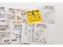 TMNT Blueprints Jokebooks And Other Paperwork Vintage Hard To Find