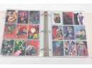Binder Of Super Hero Cards And Other Cards