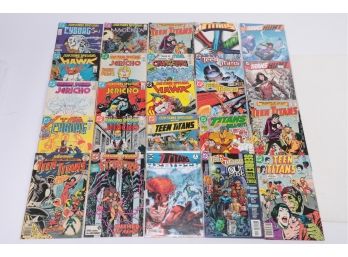 Comic Book Lot Of 24 Teen Titans Comics