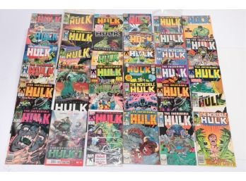 Comic Book Lot Of 35 Hulk Comics