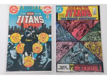 Teen Titans 43 And Annual 2 Comic Book