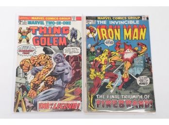 Marvel Two In One 11 And Iron Man 59 Comic Books