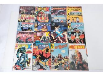 Comic Book Lot Of 20 Comics Starting With E And F