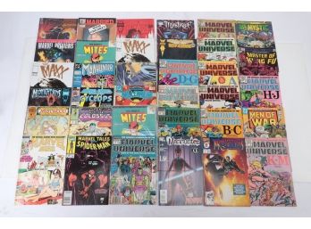 Comic Book Lot Of 35 Comics That Start With The Letter M