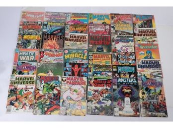 Comic Book Lot Of 35 Comics That Start With The Letter M