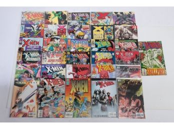 Comic Book Lot Of 31 Comics That Start With The Letter X