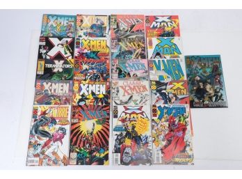 Comic Book Lot Of 21 Comics That Start With The Letter X