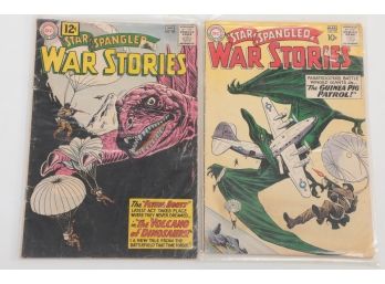 Star Spangled War Stories 95 And 100 Dinosaur Issues