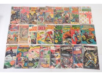 Lot Of 26 MISC Silver And Bronze Age Comic Books
