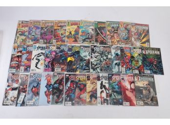 Lot Of 35 Peter Parker Spiderman Comic Books