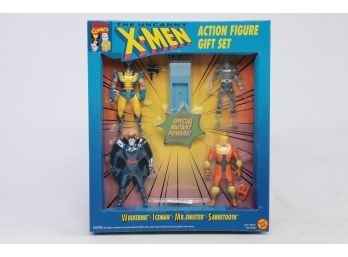 X-men Action Figure Gift Set Toy Biz 1993 Factory Sealed