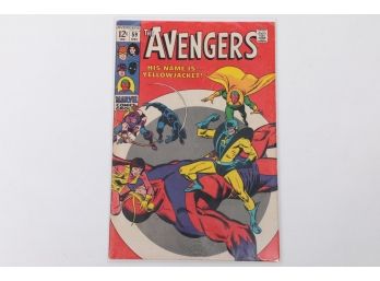 Avengers 59 1st Yellowjacket Third Vision Comic Book Key Issue