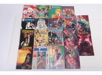 Comic Book Lot Of 17 ADULT COMICS