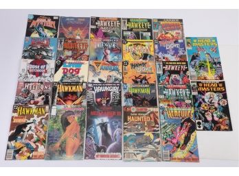 Comic Book Lot Of 27 Comics That Start With The Letter H