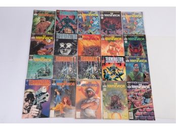 Comic Book Lot Of 20 Terminator Comics