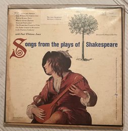 Songs From The Plays Of Shakespeare Vinyl Record