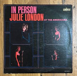JULIE LONDON: In Person AT THE AMERICANA 1964