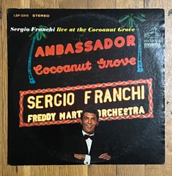 Sergio Franchi  Live At The Cocoanut Grove