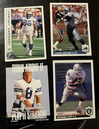 Lot Of 4 Nfl Cards