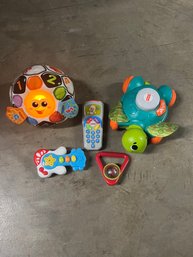 Lot Of 5 Babies Toys.