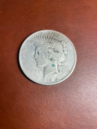 1922 Liberty Peace Silver Dollar