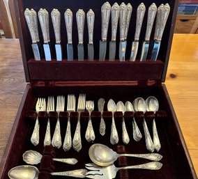 Reed & Barton Sterling Silver Service For 12