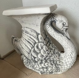 Swan Pedestal Statue