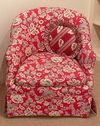 Floral Cozy Accent Chair