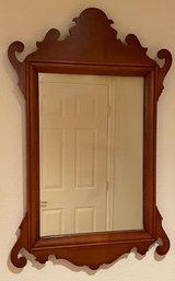 Antique Wooden Framed Mirror