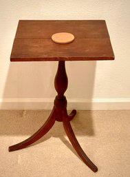 Antique Walnut Late Federal Side Table