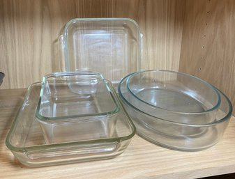Glass Casserole And Assorted Cookware
